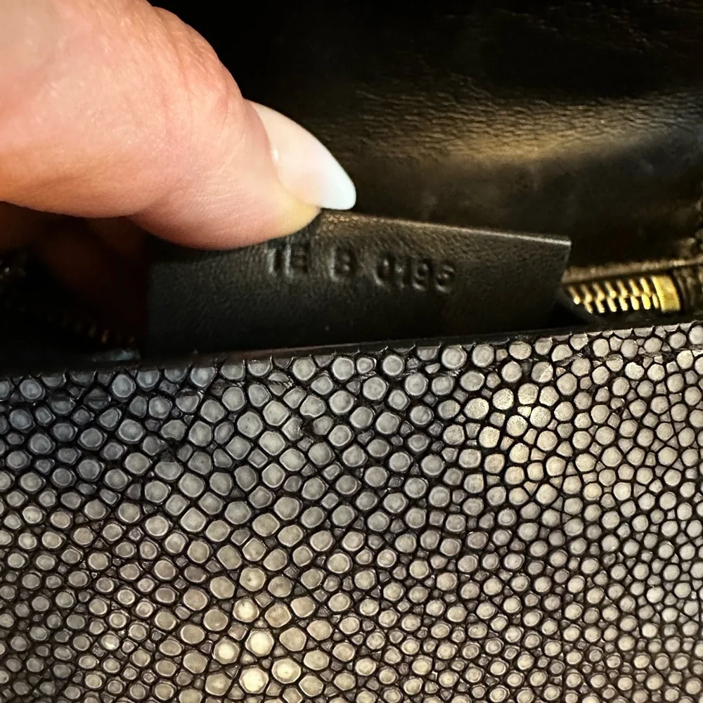 $5k Givenchy Mini Stingray Galuchat Pandora Box Chain Bag - Picture 11 of 13